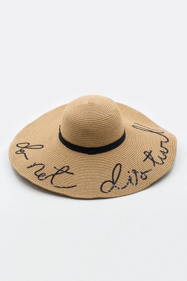Beach Sequins Sun Hat - Shop Trendy Women's Clothing | LoverChic