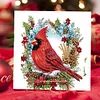 (US Only)6PCS DIY Diamond Art Greeting Cards Christmas Congratulations Cards & Gifts