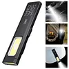 Rechargeable Mini LED Flashlight W/ Magnetic&Clip for Home Camping Emergency Use