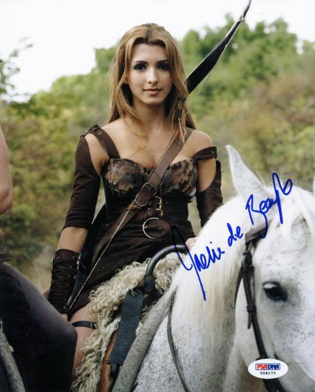 India De Beaufort Krod Mandoon Signed Authentic 8X10 Photo Poster painting PSA/DNA #V24173