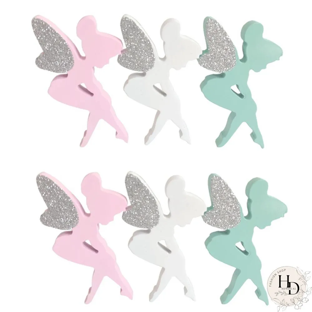6Pcs Little Angel Elf Toy Decoration For Children's Room Princess Room Holiday Decoration