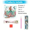 Diamond Painting-DIY Crystal Rhinestone Floral Skirt and Bird(Box Packaging)