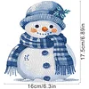 Snowman DIY Acrylic Shaking Head 5D DIY Diamond Art Tabletop Ornament Home Decor