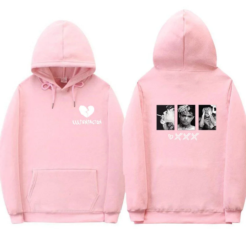 Street style cuff sports hoodie