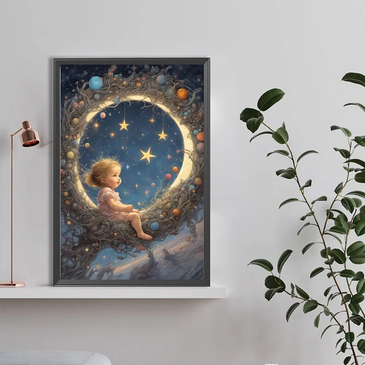 Angel Baby - Full Round - Diamond Painting (40*60cm)