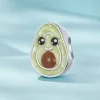 Avocado Charm Beads &nbsp;925 Sterling Silver 