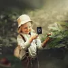 500X Handheld Magnification Digital Microscope LED 2MP HD Electronic Magnifier