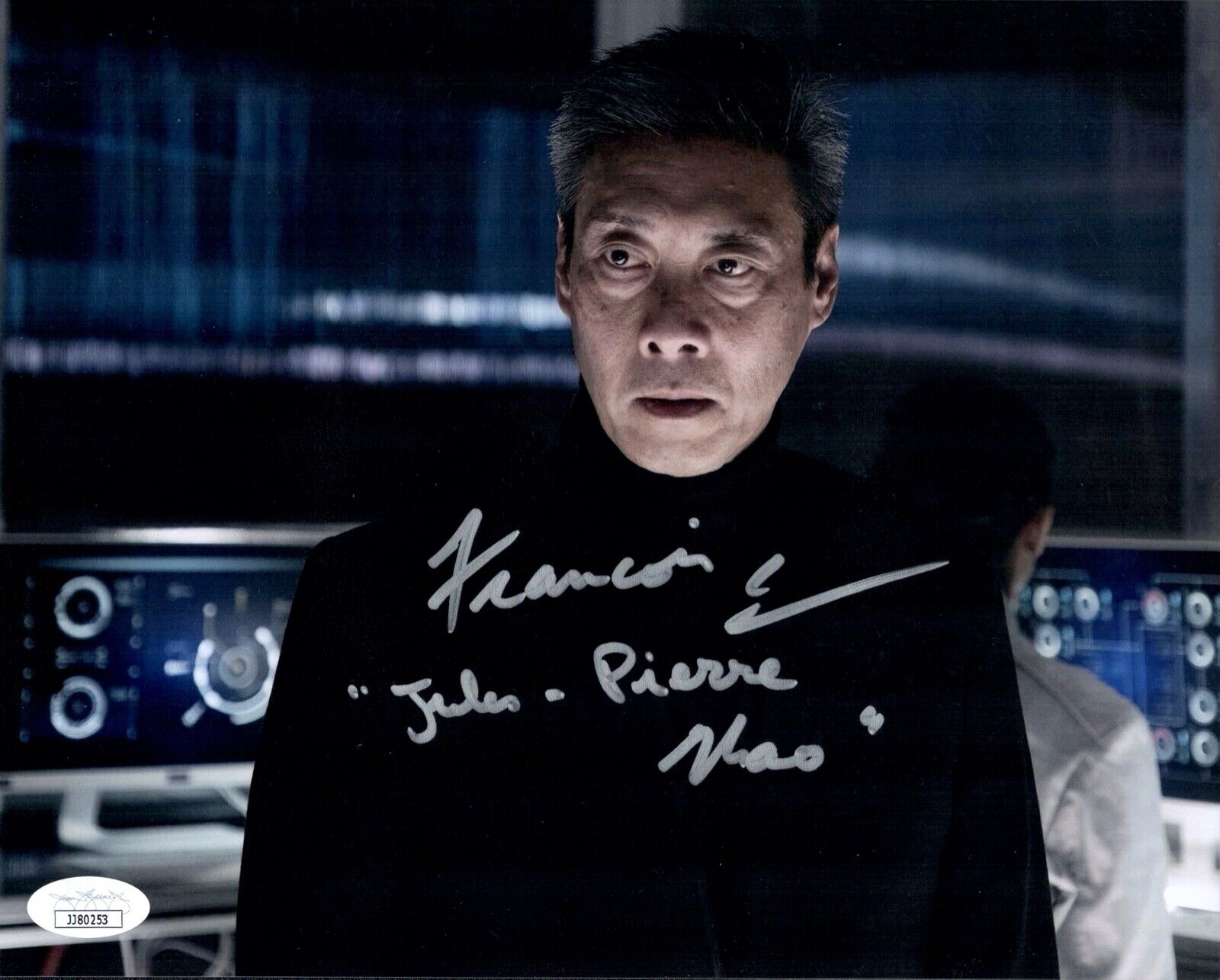 FRANCOIS CHAU Signed THE EXPANSE 8x10 Photo Poster painting Jules-Pierre Autograph JSA COA Cert