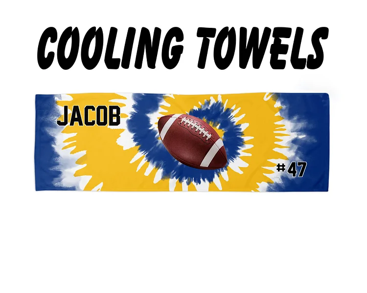 Personalized Football Cooling TowellT02