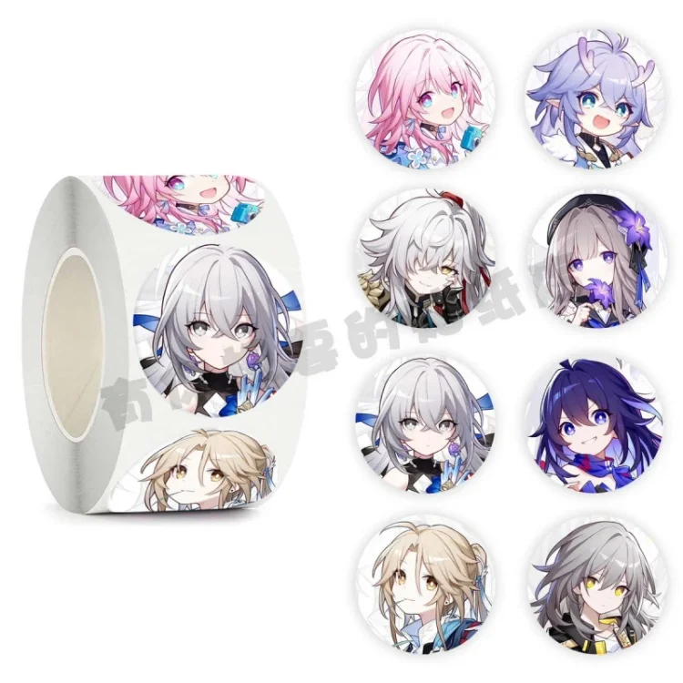 Honkai:Star Rail 500pcs 9 Styles PVC