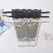 Buyerint Women Quick Easy Clip-on Lace Fragment Camisole Bra Insert Wrapped Chest Overlay Modesty Panel