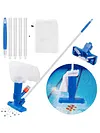 Pool Vacuum Cleaning Kit Portable Underwater Cleaner for Above Ground Pools (EU)