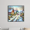 Diamond Painting - Full Round Drill - Winter(Canvas|40*40cm)