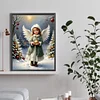 Diamond Painting -DIY Round Drill Little Angel Girl