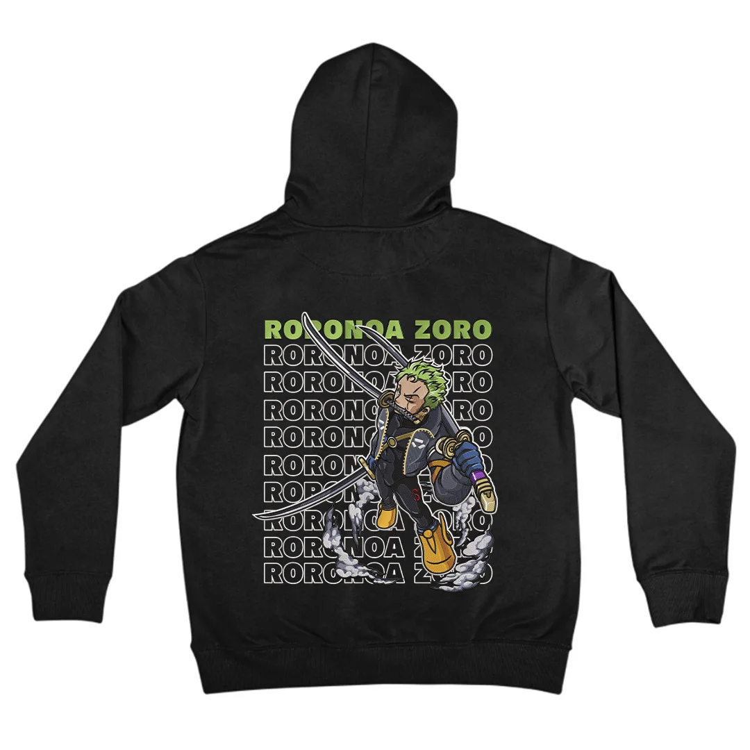 Roronoa Zoro Embroidery Men's Hoodie