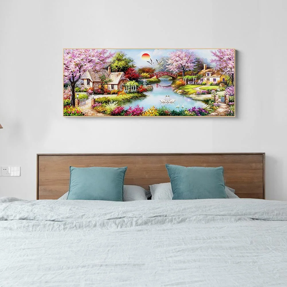 Diamond Painting - Full Round Drill - Dream Life (100*50cm)