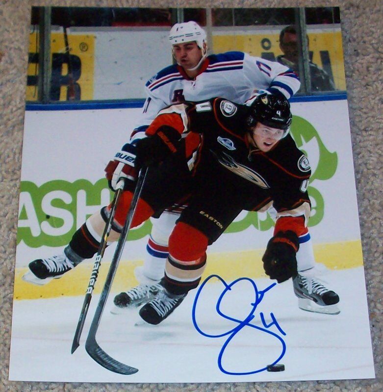 CAM FOWLER SIGNED ANAHEIM MIGHTY DUCKS 8x10 Photo Poster painting A w/PROOF