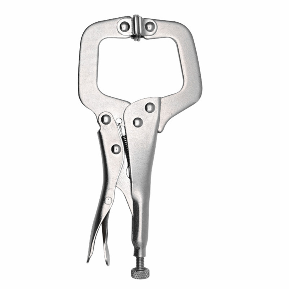

Carbon Steel Woodworking Welding C-Shaped Clamps Flat Locking Grip Pliers, 501 Original