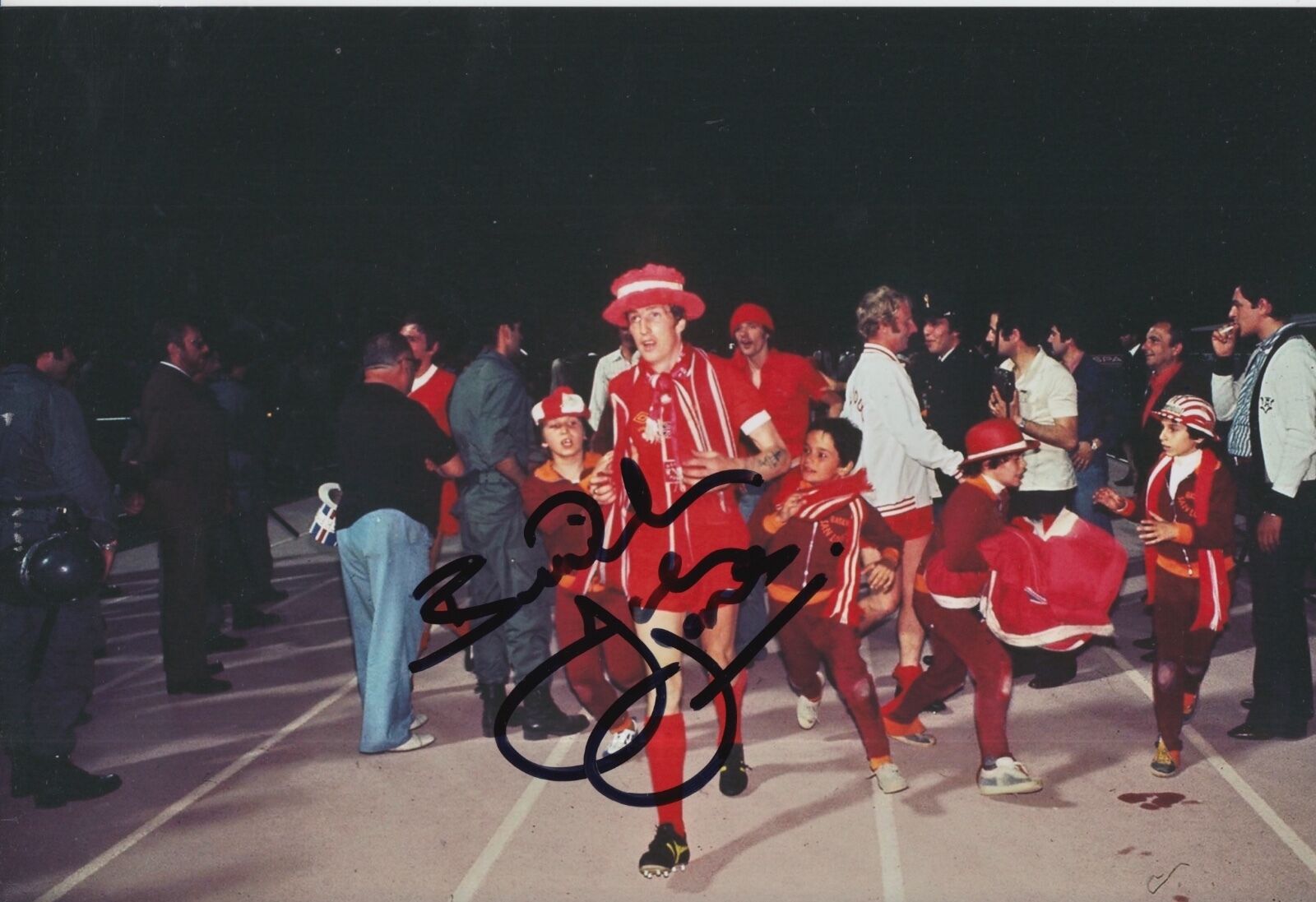 Joey Jones Hand Signed Liverpool 12x8 Photo Poster painting.