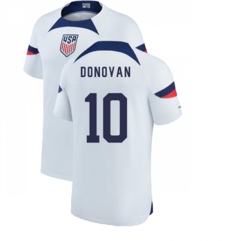 USA Landon Donovan 10 Home Shirt Kit World Cup 2022