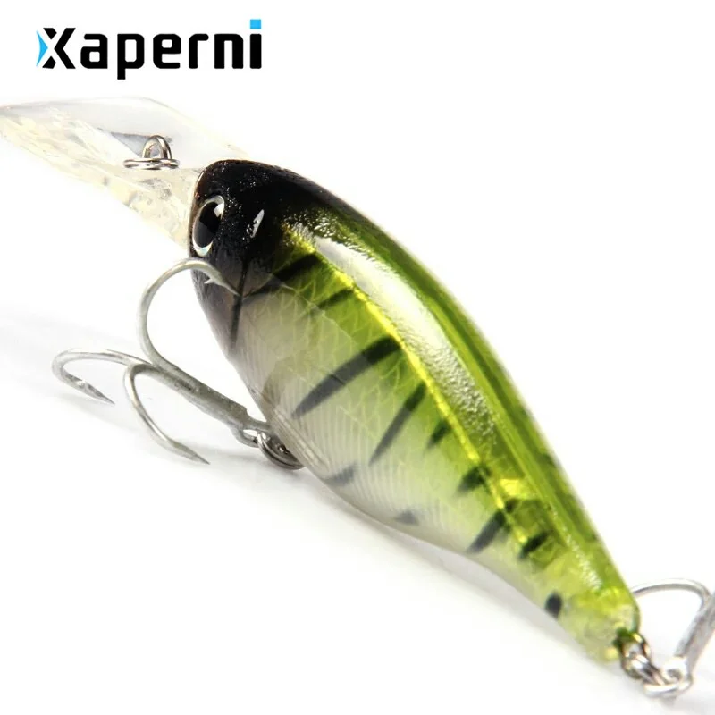 Xaperni Retail A+  fishing lures 2017 Hot-selling   80mm/14g, slim size minnow shad crank popper penceil bait good quality