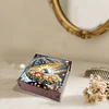 Diamond Painting Wooden Pearl 4 Slots Diamond Painting Storage Box for Adult Beginner