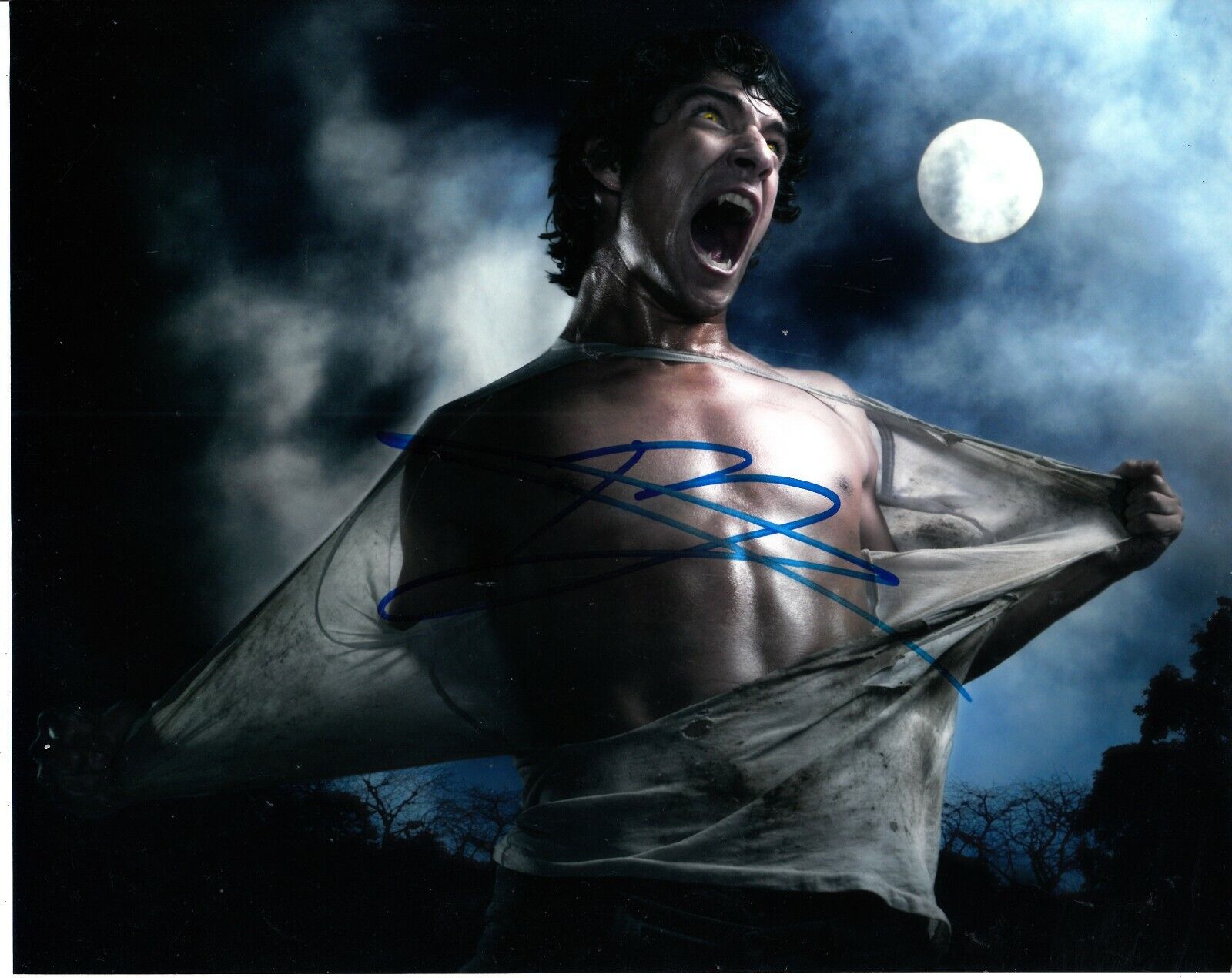 TYLER POSEY SIGNED TEEN WOLF Photo Poster painting UACC 242 (3)