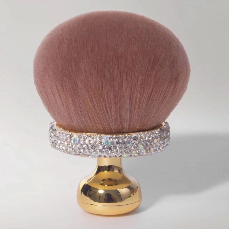 Portable Single Multi-use Large Mushroom Head Makeup Brush Powder Blush Brush Hot Makeup Tools