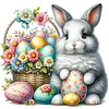 Diamond Painting-DIY Full Round Drill Easter Bunny