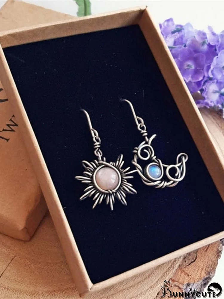 Boho Sun Star Earrings