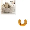 2 In 1 Dog And Cat Bed Pet Winter Bed Round Plush Warm Bed House Soft Long Plush Pets Bed Pet Products
