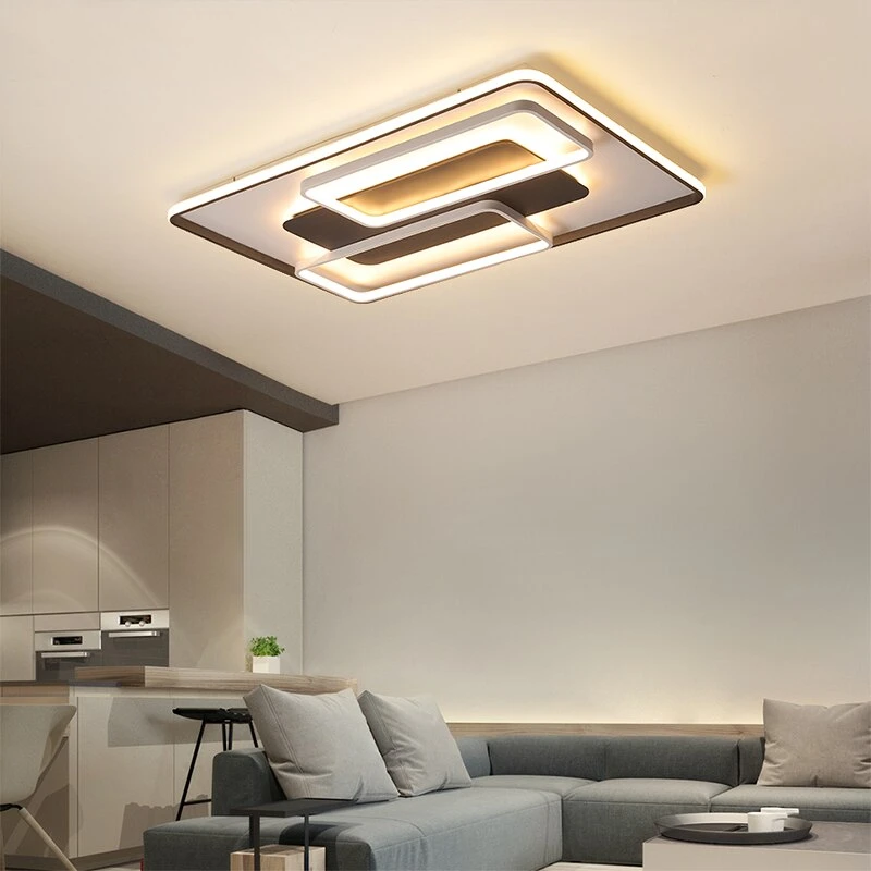 LED Ceiling Lights  Surface Mount Modern Living Room For Bedroom Support Remote Control Led Lamps