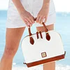 D & B Pebble Grain Zip Satchel[Buy 2 Get Freeshipping]