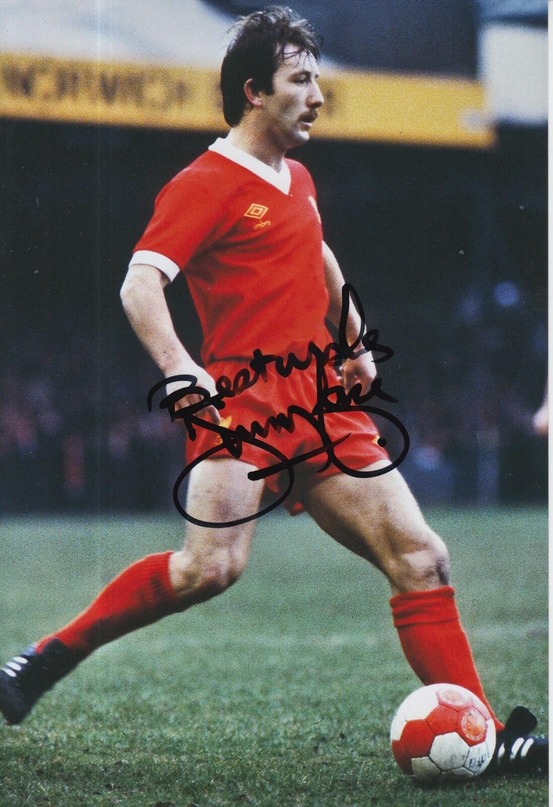 Jimmy Case Hand Signed Liverpool 12x8 Photo Poster painting.