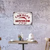 COWBOYS LEAVE YOUR GUNS AT THE BAR - Vintage Metal Signs(12*16Inch) - Bar