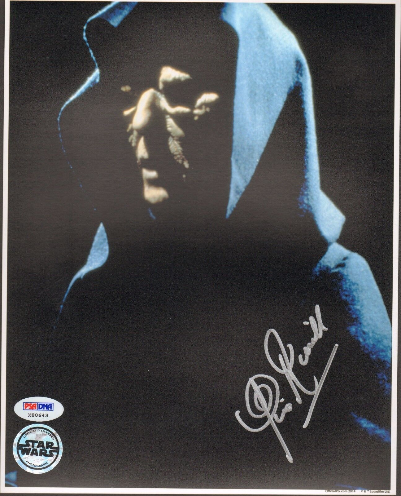 CLIVE REVILL Signed STAR WARS Emperor