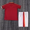 Joyfball 1998-1999 Kids Size Retro Roma Home Football Shirt 1:1 Thai Quality