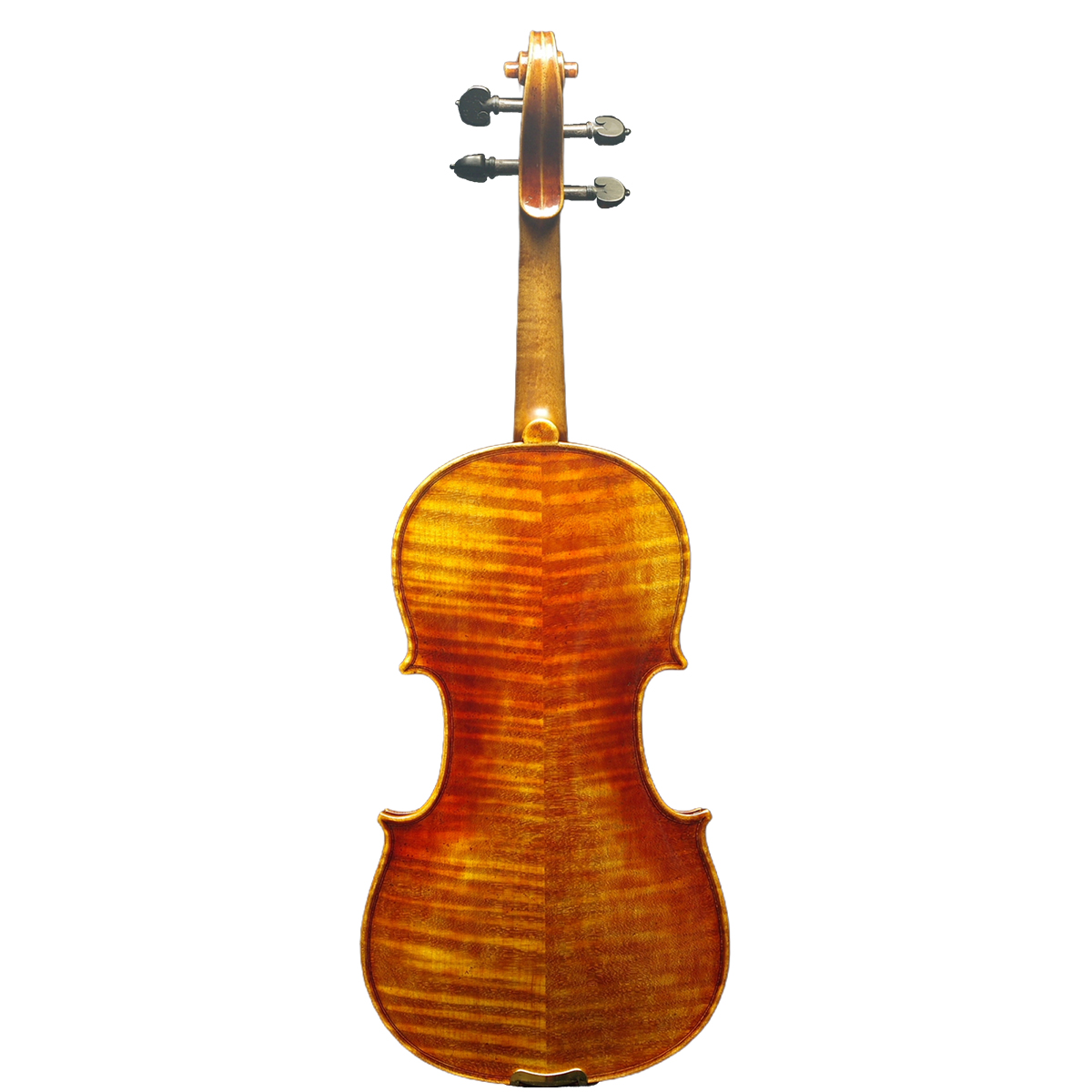 Joyee Handcrafted Intermediate Violin Stradivari 1715 Titian Model Front View