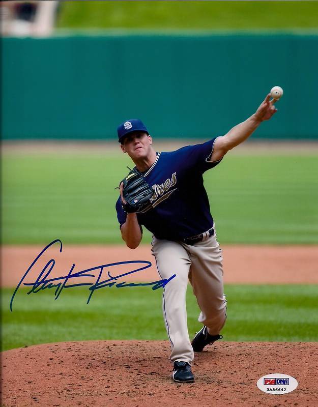 Clayton Richard Signed Padres Baseball 8x10 Photo Poster painting PSA/DNA COA Autograph Picture