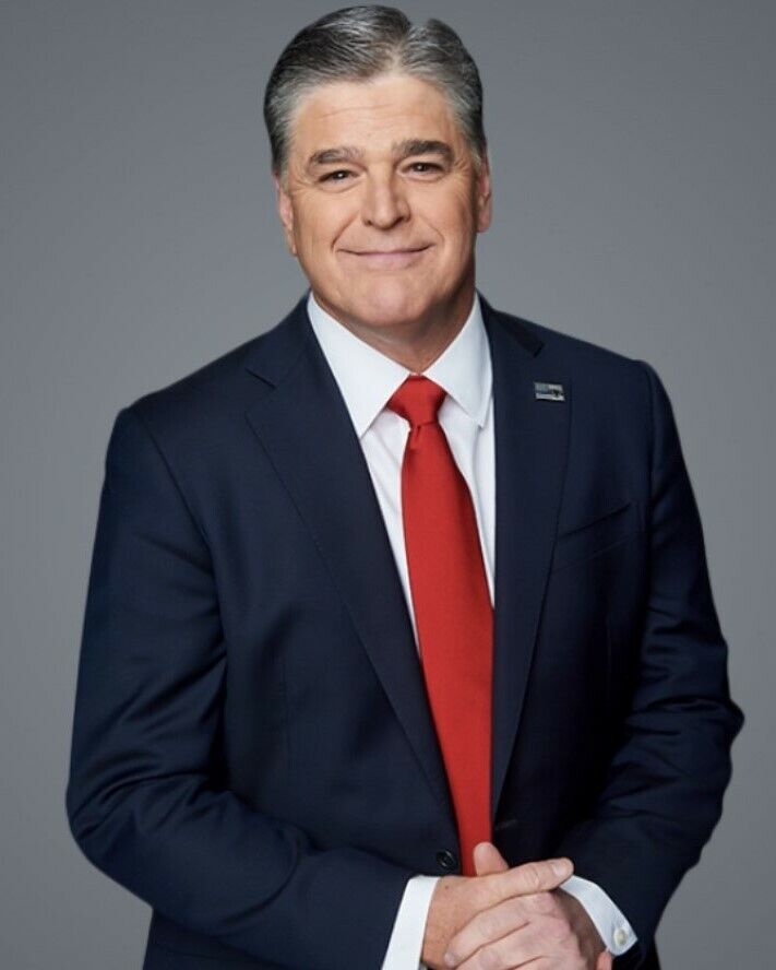 SEAN HANNITY 8X10 Photo Poster painting POLITICS FOX NEWS PICTURE