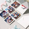 6pcs Diamond Painting Independence Day Goblin Greeting Card with Envelope for Family Friends Holiday Gift Congratulations