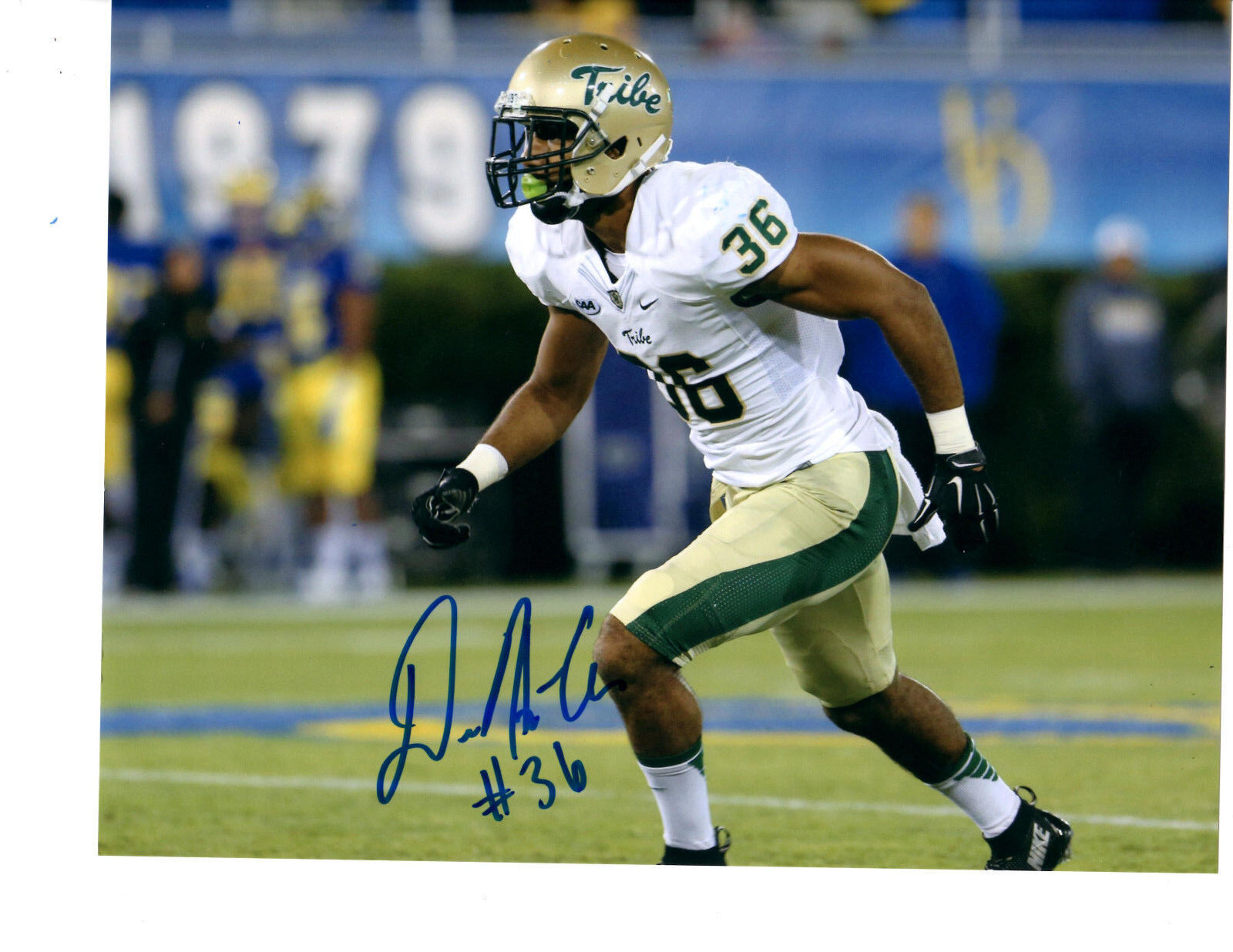 Deandre Houston-Carson hand signed autographed 8x10 football Photo Poster painting William&Mary