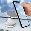 Car Magnetic Vacuum Adsorption Phone Bracket for Kitchen Mirro Gym Bath Shower