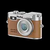 Mini camera, student campus retro camera, portable small thumb camera for travel photography