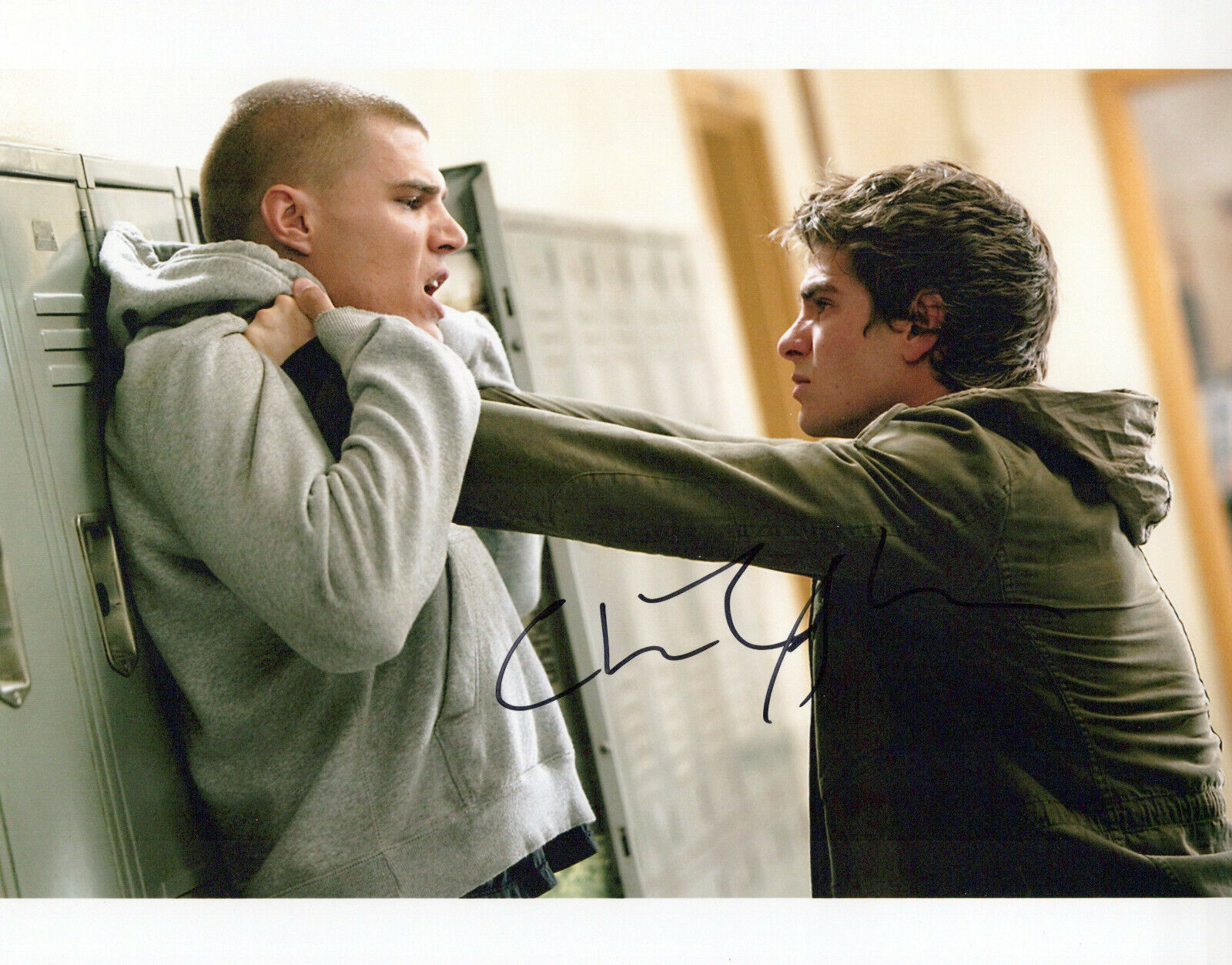 Chris Zylka The Amazing Spider-Man autographed Photo Poster painting signed 8x10 #1 Flash