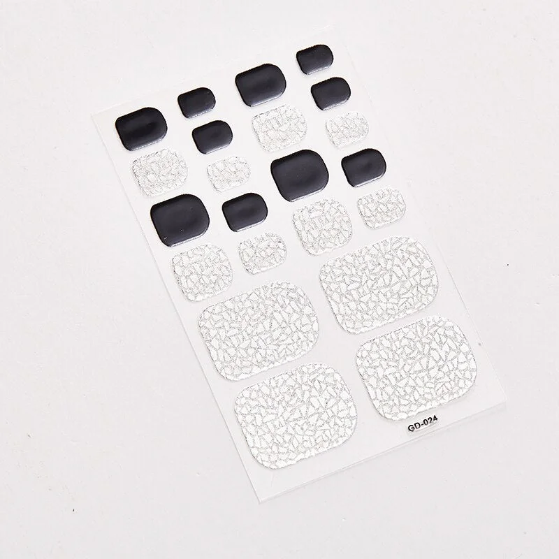 22 Tips/Sheet Novidades Designer Nail Decals Nail Sticker Album Nail Tips Nails Sticker Designer Nail Art Sticker Full Beauty