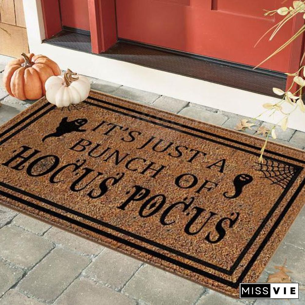 Halloween Themed Door Mat For Indoor Outdoor Decoration