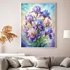 Flowers-11CT Stamped Cross Stitch 40*55cm/15.75*21.65in tapestrymarket