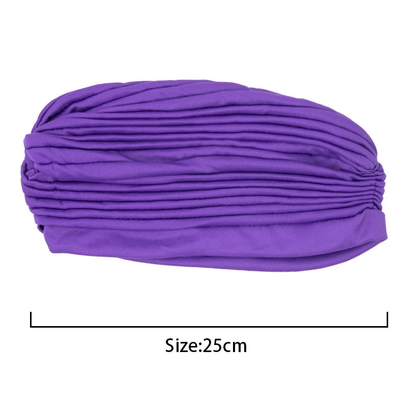 Europe And The United States Hot Fashion National Style Indian Hat Adult Women Turban Cap Turban Cap Manufacturers Direct Supply