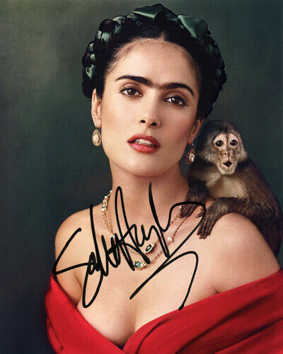 Salma Hayek Signed Autographed 8x10